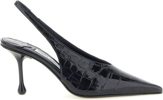 Jimmy Choo London Black Slingback Pumps