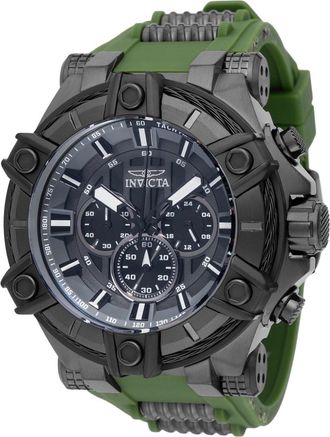 Invicta Bolt 49807 Heren Horloge - Quartz Uurwerk - Roestvrij Staal met grijze Wijzerplaat - 52mm