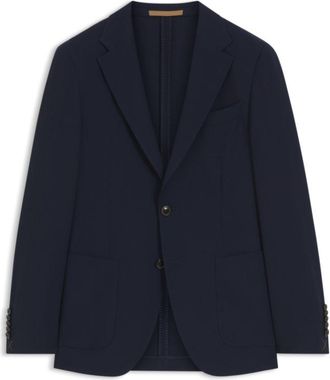 BOSS Slim-fit suit jacket in virgin wool and silk