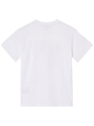 Ganni Organic Cotton Logo T-Shirt - White