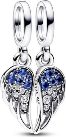 Pandora Sparkling Splitable Angel Wings Dangle Charm