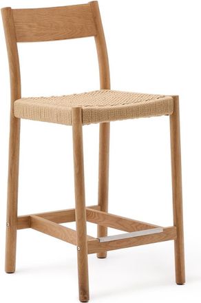 K Home Hochwertiger Massivholz Barstuhl Xalla - Eiche Natur