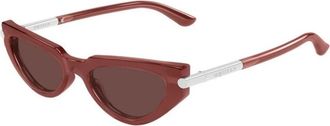 Alexander McQueen Zonnebrillen - Dames - Zonnebrillen - Rood - 51 MM - Accessoires