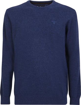 Barbour Trui met ronde hals - Heren - Ronde hals truien - Blauw - XL - Katoen - Truien & Vesten