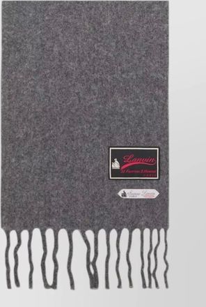Lanvin alpaca wool scarf