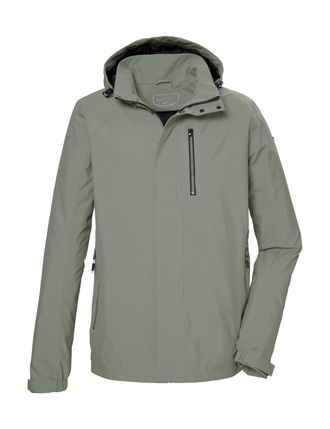 Killtec Outdoorjacke KILLTEC KOS 52 MN JCKT, Herren, Gr. 4XL, gr&uuml;n (helloliv), Obermaterial: 100% Polyester;Futter: 100% Polyester, Jacken Outdoorjacke, Funkt