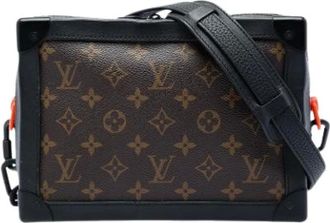 Louis Vuitton Pre-owned Soft Trunk - Dames - Pre-owned - Bruin - Maat: ONE Size Zijde