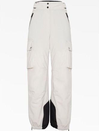 Brunello Cucinelli Womens Stucco Cargo Ski Trousers, Size 6