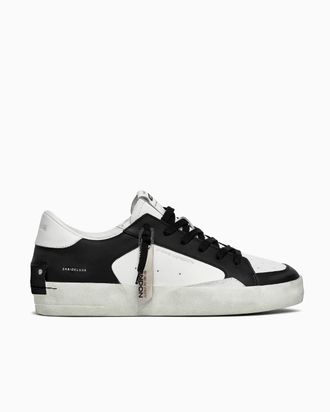 Crime London SK8 DELUXE BLACK WHITE