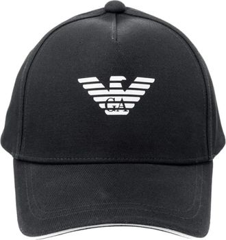 Emporio Armani 627920Cc 99000020 - Heren - Petten - Zwart - ONE Size - Accessoires