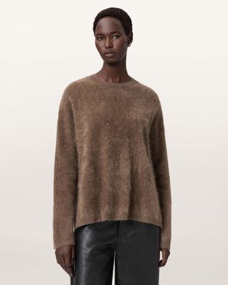 AllSaints Cashmere Rebel Cashmere Jumper, Size: S