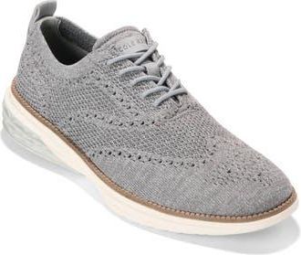 Cole Haan Grand Hurrion Stitchlite Wing Oxford in Oyster Mushroom/Ultimate Gray at Nordstrom Rack, Size 10.5