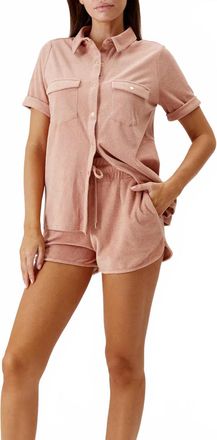 Melissa Odabash Harley Shorts In Tan
