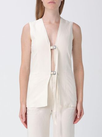 Patrizia Pepe Waistcoat Woman color Natural