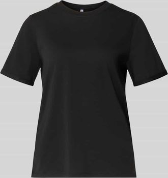 Pieces Regular Fit T-Shirt aus reiner Baumwolle Modell RIA in Black, Gr&ouml;&szlig;e XL