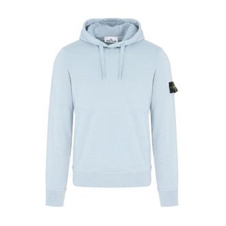 Stone Island Regular-fit Hooded Sweatshirt with Pouch Pocket - male - Stone Island - Hoodies - Blue - 2XL - Sweatshirts & Hoodies