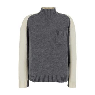 Semicouture Donna, Maglie, Grigio, XS, new