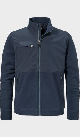 Sch&ouml;ffel Fleecejacke SCH&Ouml;FFEL Fleece Jk Style Maghera MEN, Herren, Gr. 48, 8820, blau, Oberstoff: 100% Polyester; Oberstoff Besatz: 100% Polyester, regular fit