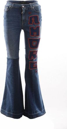 Dolce & Gabbana Womens Women Jeans - Blue Cotton - Size 8 UK