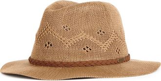 Barbour Flowerdale Trilby Hat in Trench at Nordstrom, Size Medium