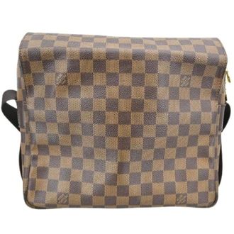 Louis Vuitton Pre-owned Cross Body Bags, unisex, Brown, Size: ONE SIZE Pre-owned Naviglio Handbag