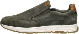 Mustang Sportieve Sneaker - Heren - Sneakers - Groen - 40 EU - Schoenen