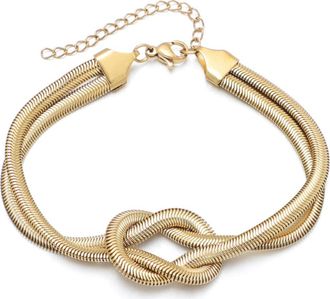 Adornia Knot Chain Bracelet in Gold at Nordstrom Rack