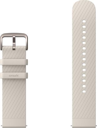 Amazfit Strap Silicone Series - Textured Edition - 22mm / Moonlight Grey