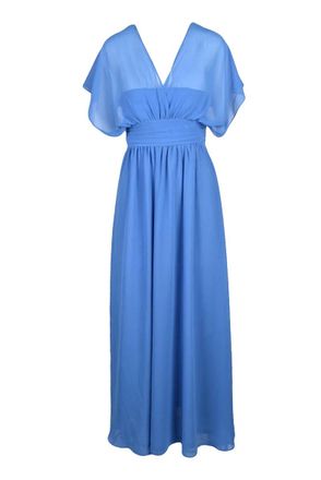 Marella Blue Polyester Women Dress