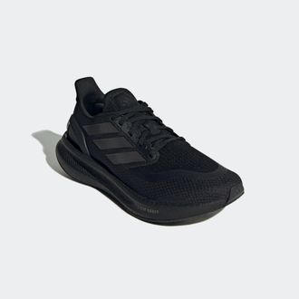adidas Laufschuh ADIDAS PERFORMANCE PUREBOOST 5, Damen, Gr. 38,5, schwarz (core schwarz, core schwarz, core schwarz), Synthetik, Textil, Schuhe Laufschuh