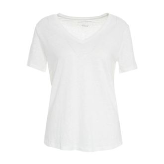 Majestic Filatures Mujer, Camisetas, Blanco, Talla: L