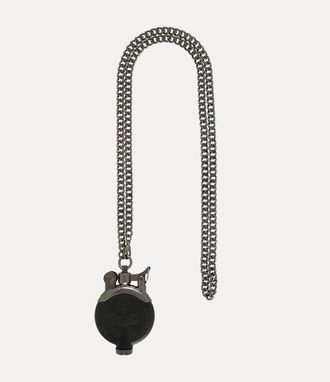 Vivienne Westwood Lighter Chain Black Brass Zinc Dark Chai Unisex