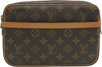 Louis Vuitton Pre-owned Clutches, female, Brown, Size: ONE SIZE Pre-owned Fabric louis-vuitton-bags