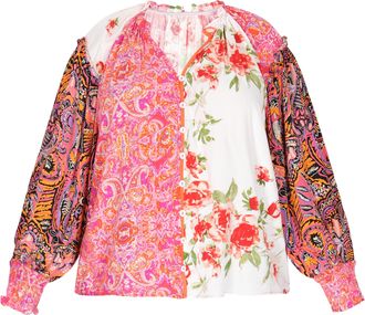 Izia Grote maat blouse vrouwen roze