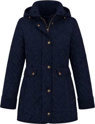 Danwear Chaqueta acolchada - Jackets - Mujer - Azul - 3XL