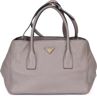 Prada Vitello Daino Tote Schoudertas
