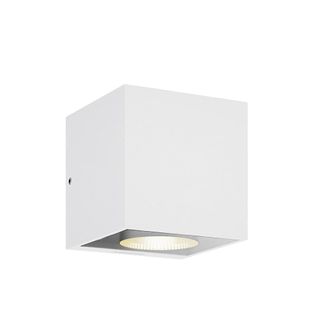 Arcchio L&aacute;mpara de pared led exterior de aluminio blanco