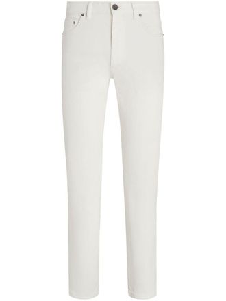 Ermenegildo Zegna Roccia jeans met wassing - Wit