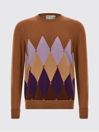 Ballantyne Maglia a girocollo in cashmere a rombi Ballantyne