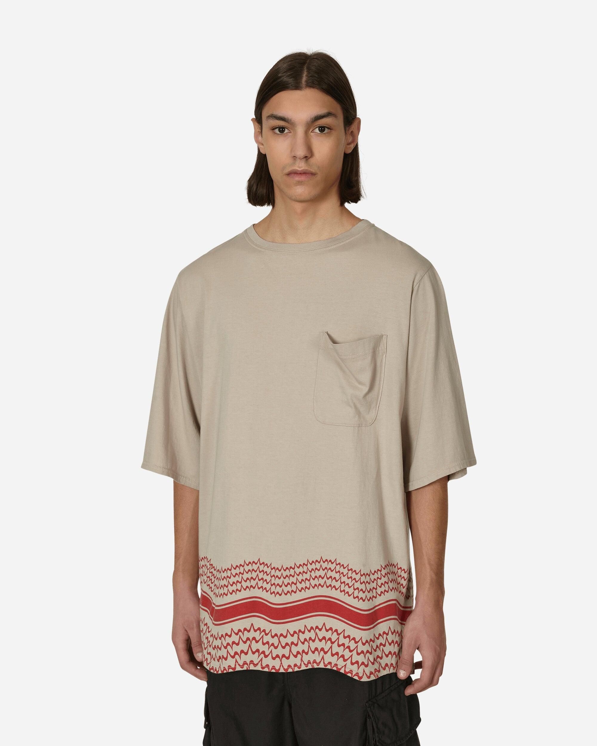 【関税・送料込み】BRUNELLO CUCINELLI BEIGE COTTON T-SHIRT Brunello Cucinelli logo-print Cotton T-shirt | White
