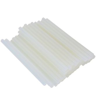 OEM 50 Barras De Pegamento Termofusible Eva Ecol&oacute;gicas De Alta Viscosidad Para Proyectos De Bricolaje, 11 X 220 Mm, Transparentes, Para Pistolas De Pegame