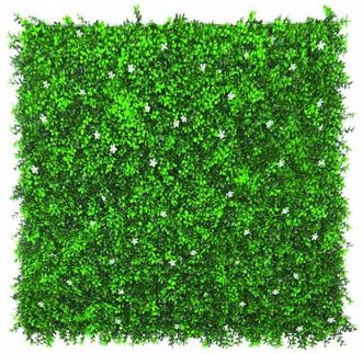 Nortene Jard&iacute;n Vertical Flores De Jazm&iacute;n Color Verde 1x1m Nortene