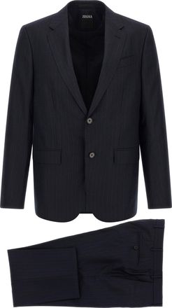 Ermenegildo Zegna Wool Two-Piece Mens Suit