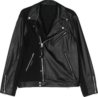 Undercover Studded Leather Biker Jacket