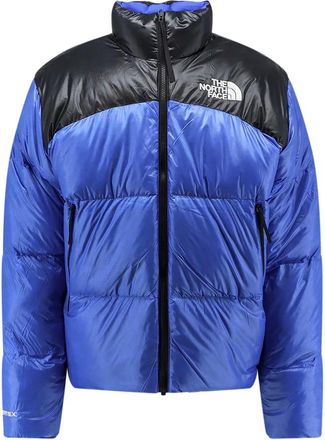 The North Face Pertex Nuptse Omkeerbaar Jack - Heren - Sport - Blauw - Maat: XL Leer