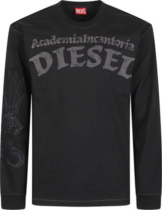 Diesel T-Norm Aa3 Graphic Long-Sleeve T-Shirt