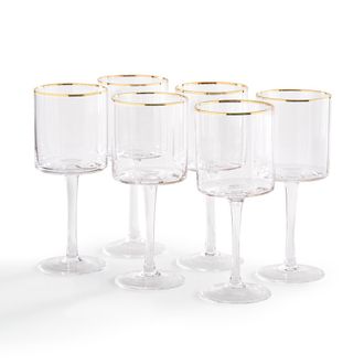La Redoute Interieurs Set van 6 waterglazen, Coblice