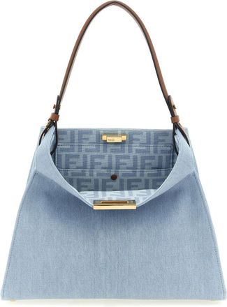 Fendi Handbags - Dames - Schoudertassen - Blauw - ONE Size - Tassen