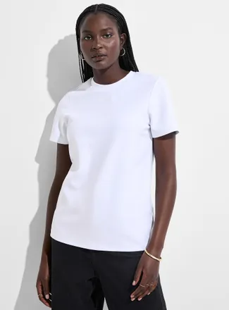 Icone Womens Plain interlock T-shirt