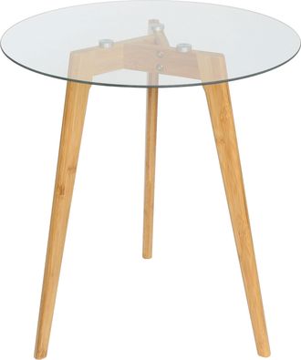 Mirrors and More Beistelltisch »Charlotta« 4 Stk. tlg. Kombination aus Holz und Metall